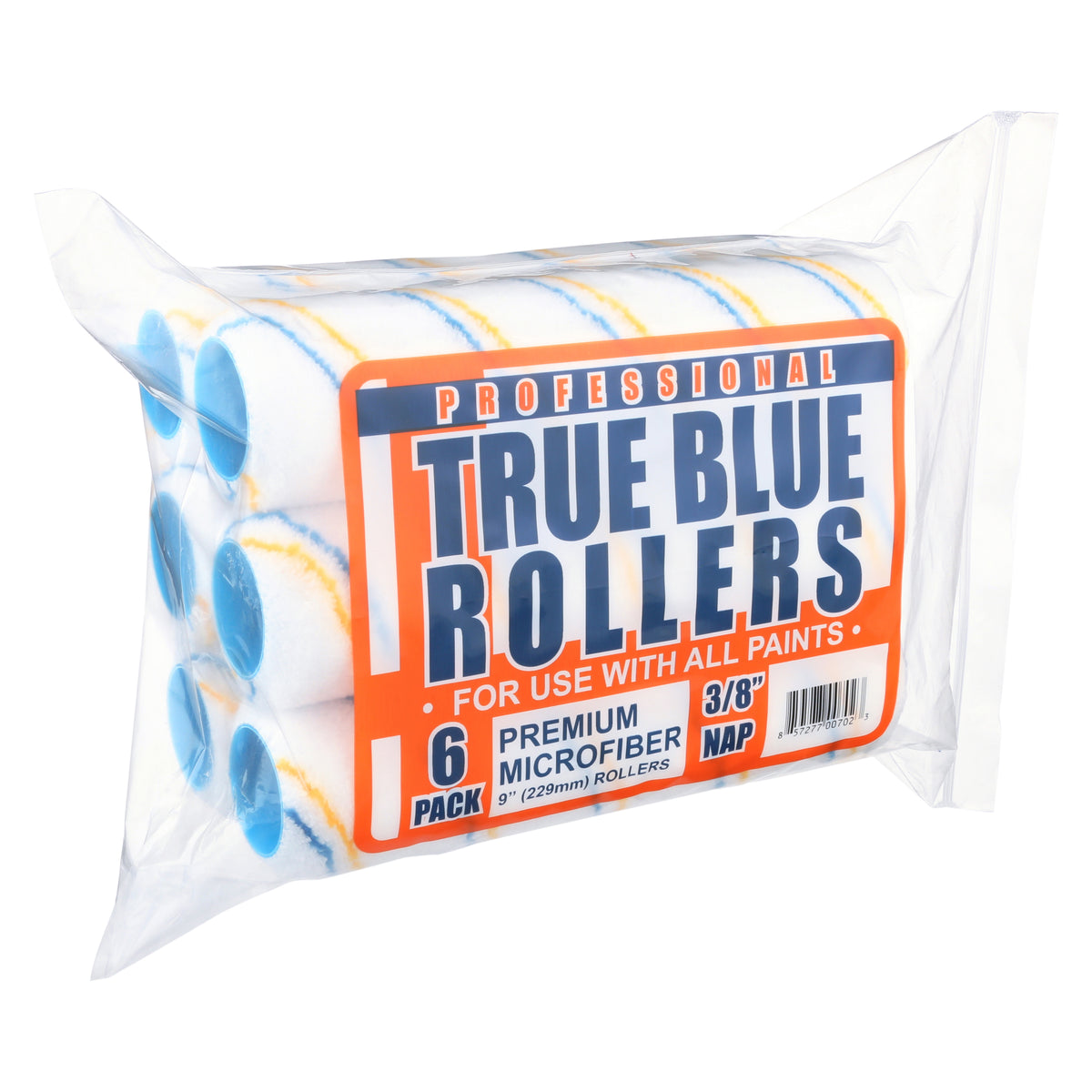 Case of 9 inch rollers 3/8 nap (96 count case) – True Blue Paint Supplies
